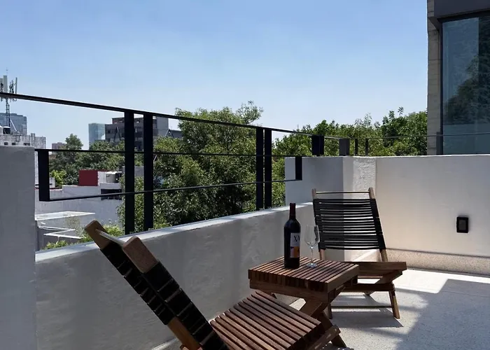 Design In Beautifully Restored Building In Roma Norte Apartment *